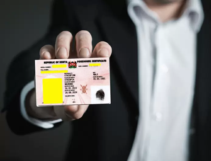 Foreigner Certificate (Alien Card)